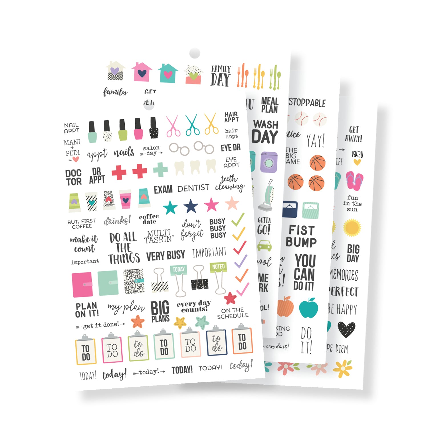 Sticker Sheet Charming CLEARANCE Journaling Stickers for Your Planner -   Norway