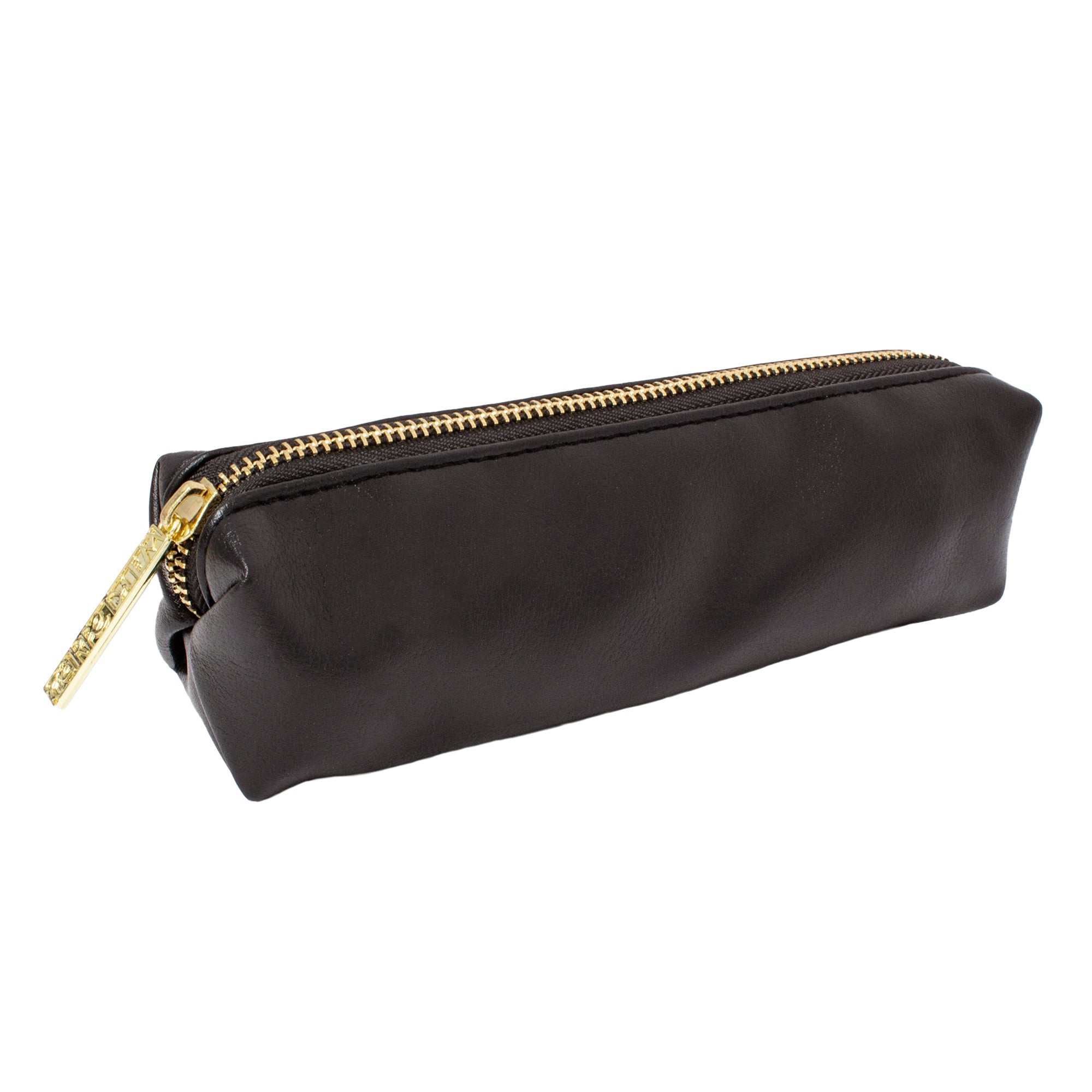 Black Small Leather Pencil Case – Choosing Keeping