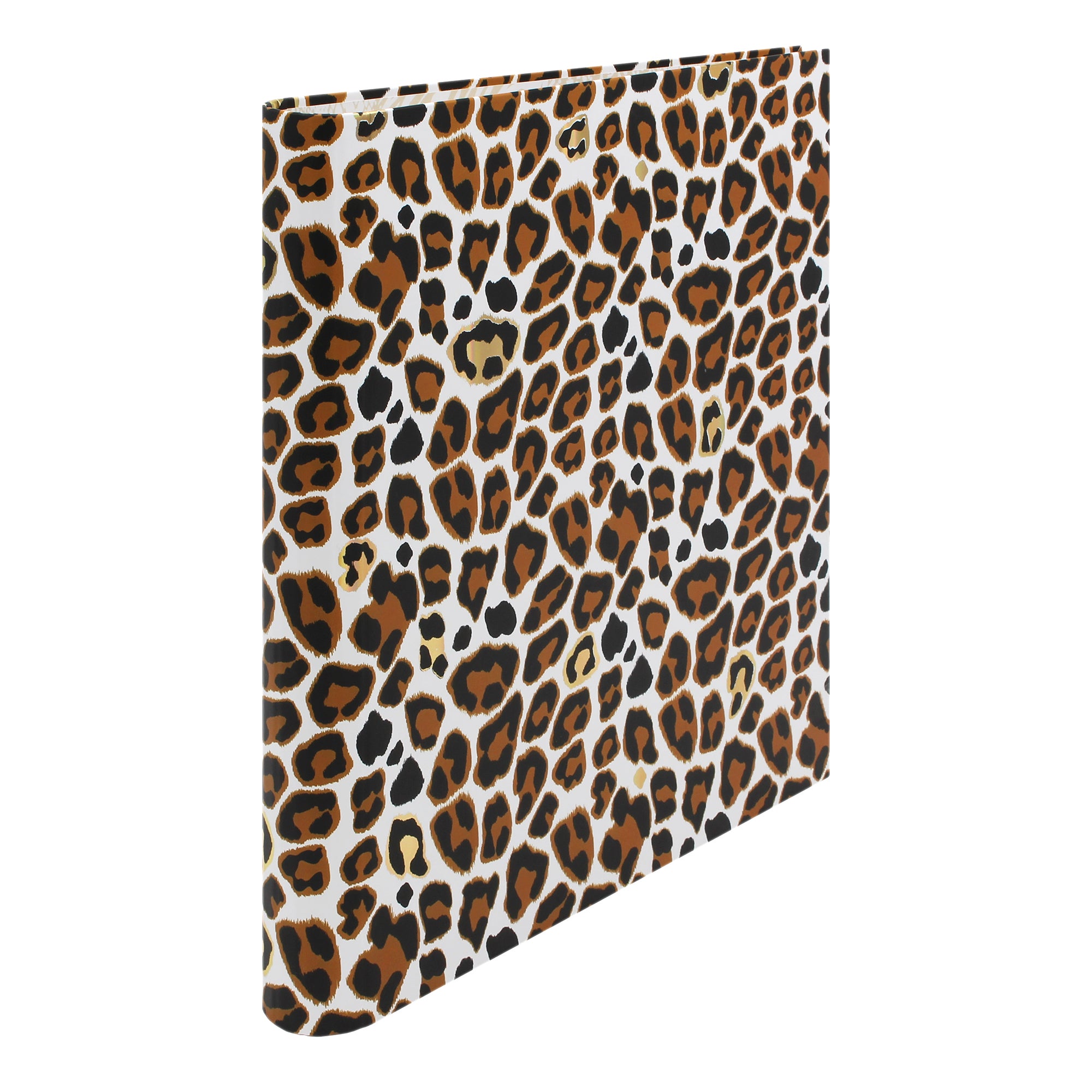 Pukka Pads Wild Leopard Print Rollbound Binder Preloaded 3-Ring