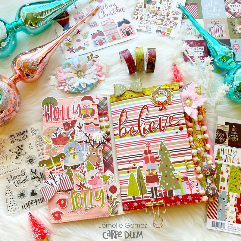 Holly Jolly Planner Set Up