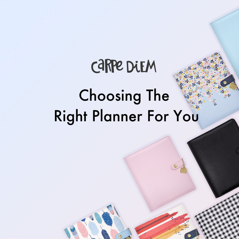 Choosing the right new year planner for you!