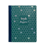 "Make it Happen" Glee Composition Book in Green 3-pack