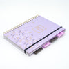 Lilac Rochelle & Jess Squared B5 Subject Divider Notebook