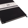 Soft Cover Letter Size Notebook College Ruled in Black