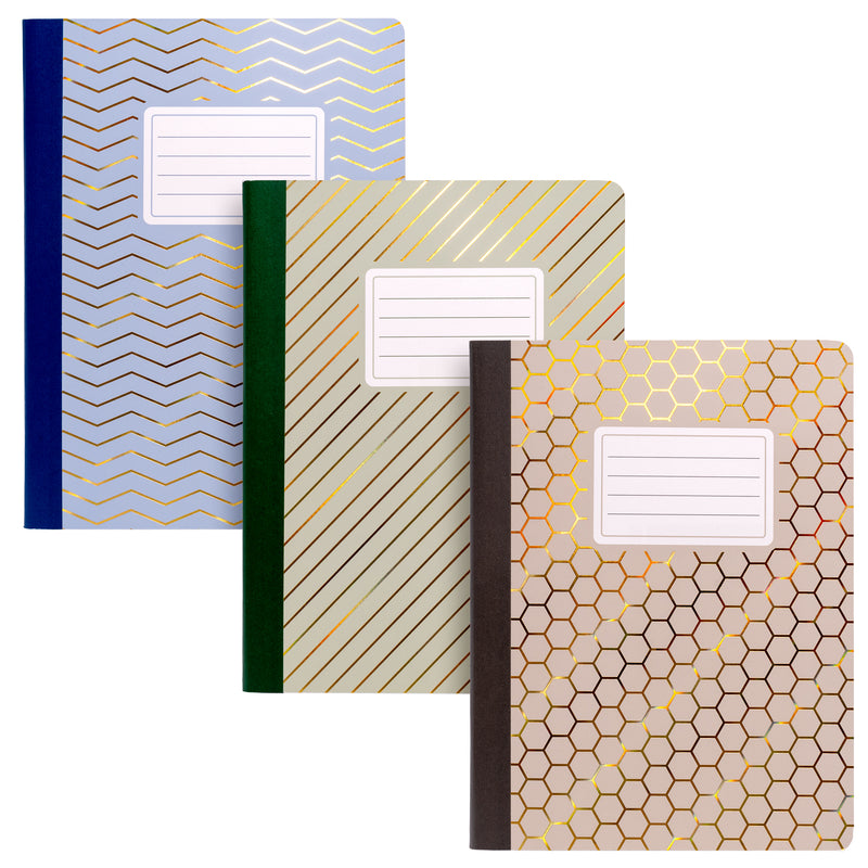 Haze Composition Books - Assorted Pack of 3