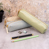 Haze Slim Pencil Case in Green