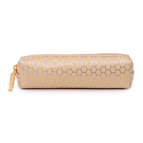 Haze Slim Pencil Case in Taupe