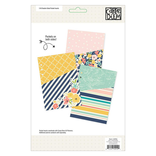 A5 Planner Double-Sided Pocket Inserts - Posh