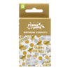 Pukka Party Metallic Birthday Confetti, Pack 3
