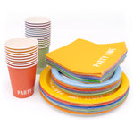 Pukka Party Bright Tableware Set