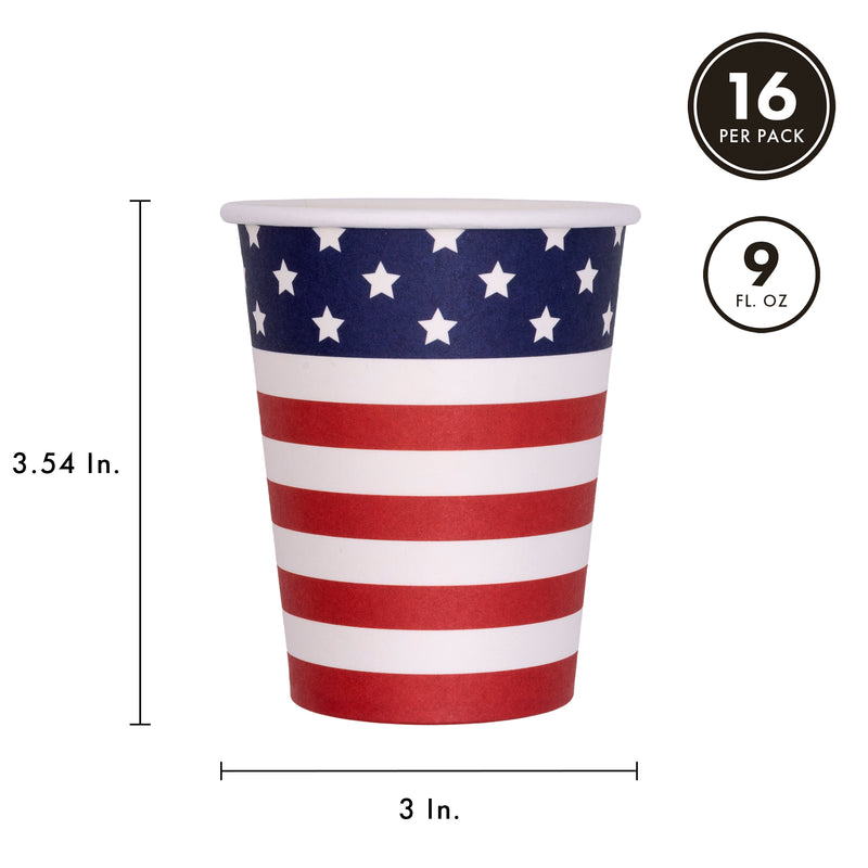 Pukka Party USA Flag Tableware Set