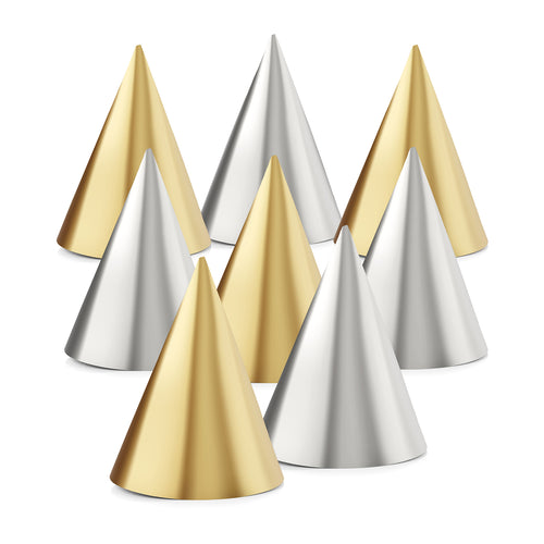 Pukka Party Metallic Party Hats