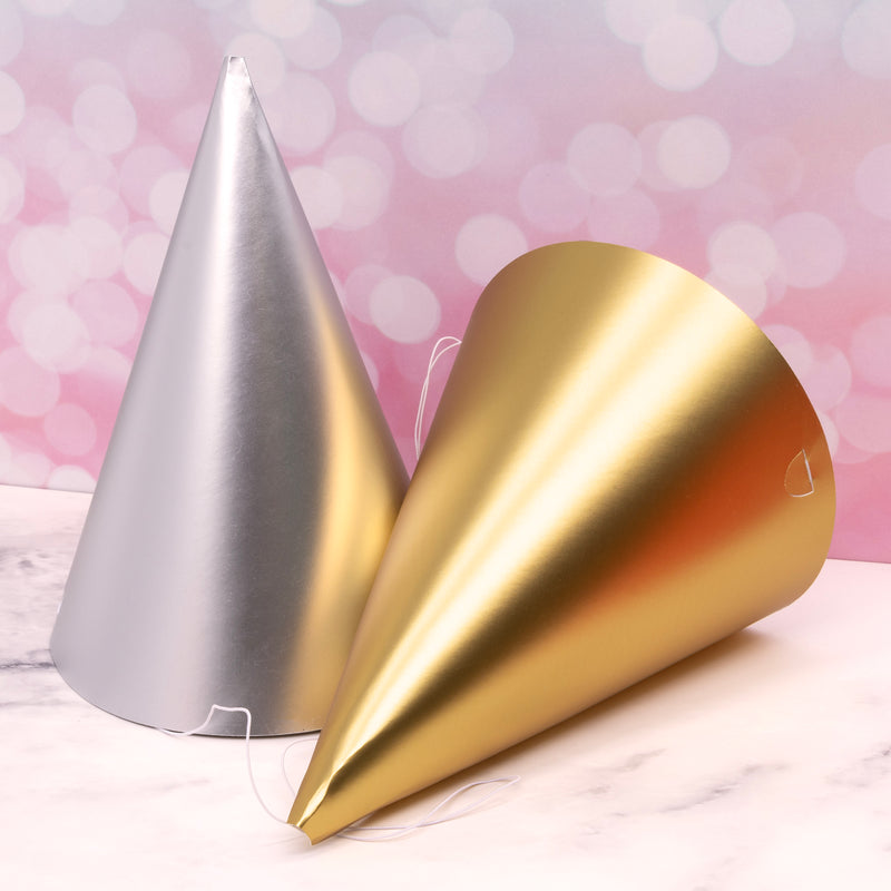 Pukka Party Metallic Party Hats