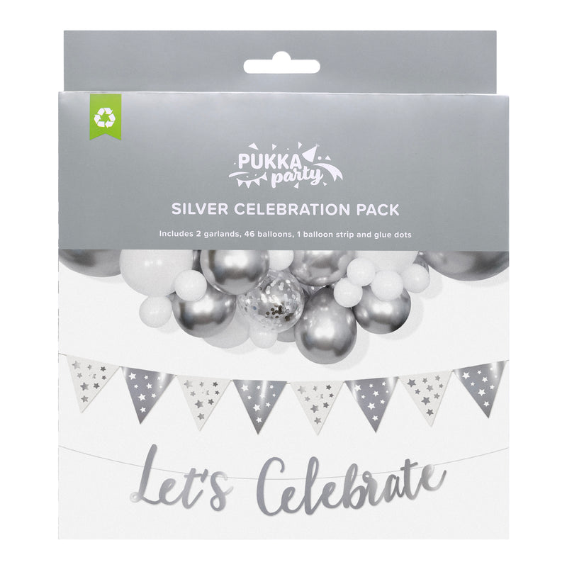 Pukka Party Silver Celebration Pack