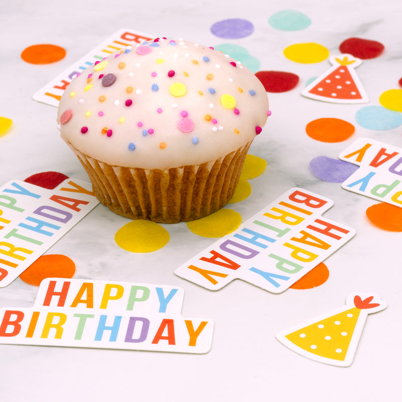 Pukka Party Bright Birthday Confetti, Pack 3
