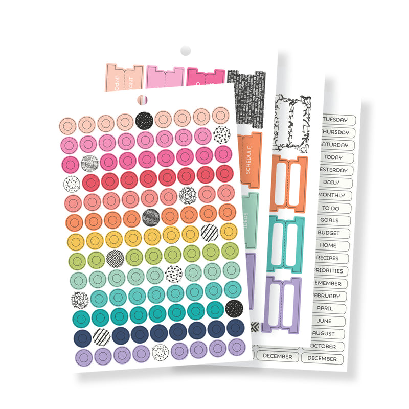 Printable Tab Sticker Tab A5 Sticker Tablet - Carpe Diem Planners