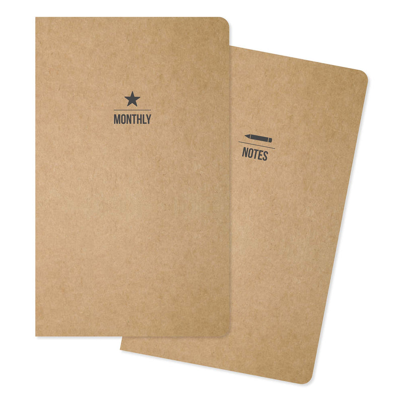 Monthly and Lined Traveler's Notebook Inserts