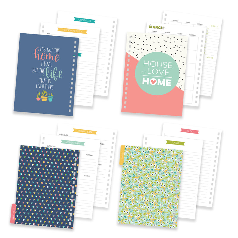 Carpe Diem Planner - Monthly inserts - Home Made by Carmona