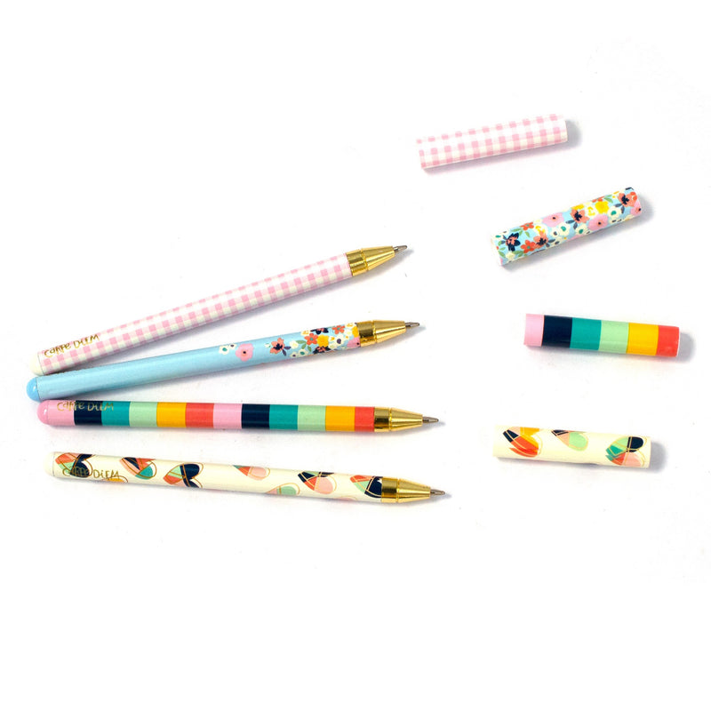 Hearts Ball Point Pen - 4 Pack