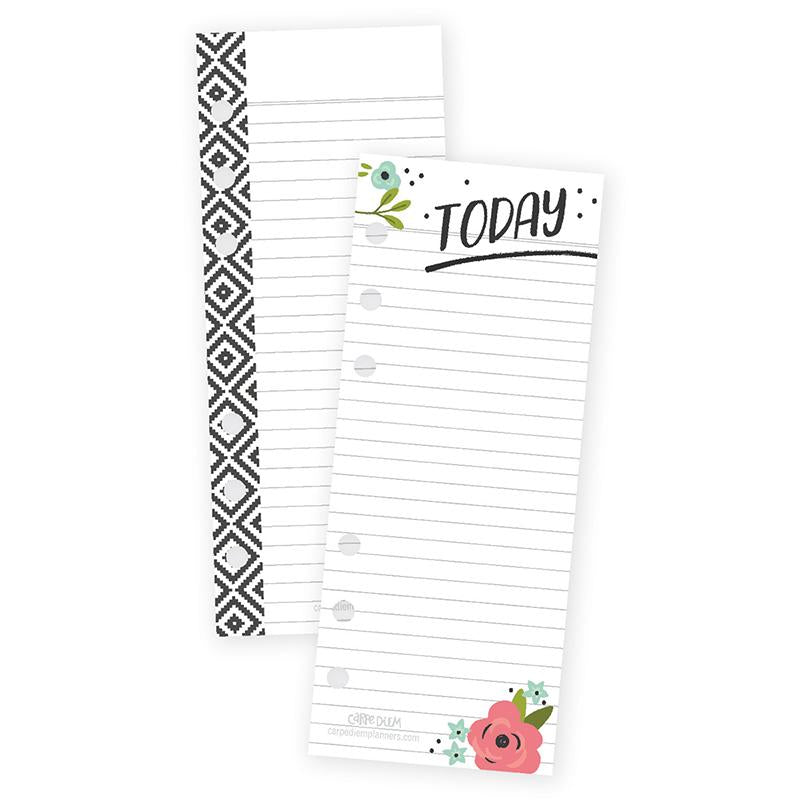 Today note tablet for personal planner