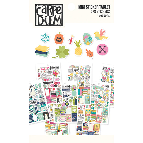 carpe diem Seasons Mini Sticker Tablet