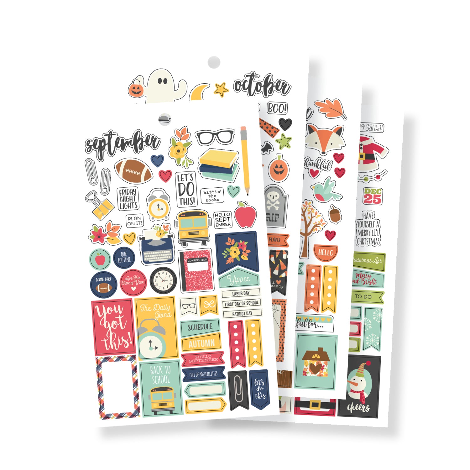 Simple Stories Carpe Diem, mini adesivi, carta, multicolore, 17,1 x 10 Simple Stories Carpe Diem, mini adesivi, carta, multicolore, 17,1 x 10