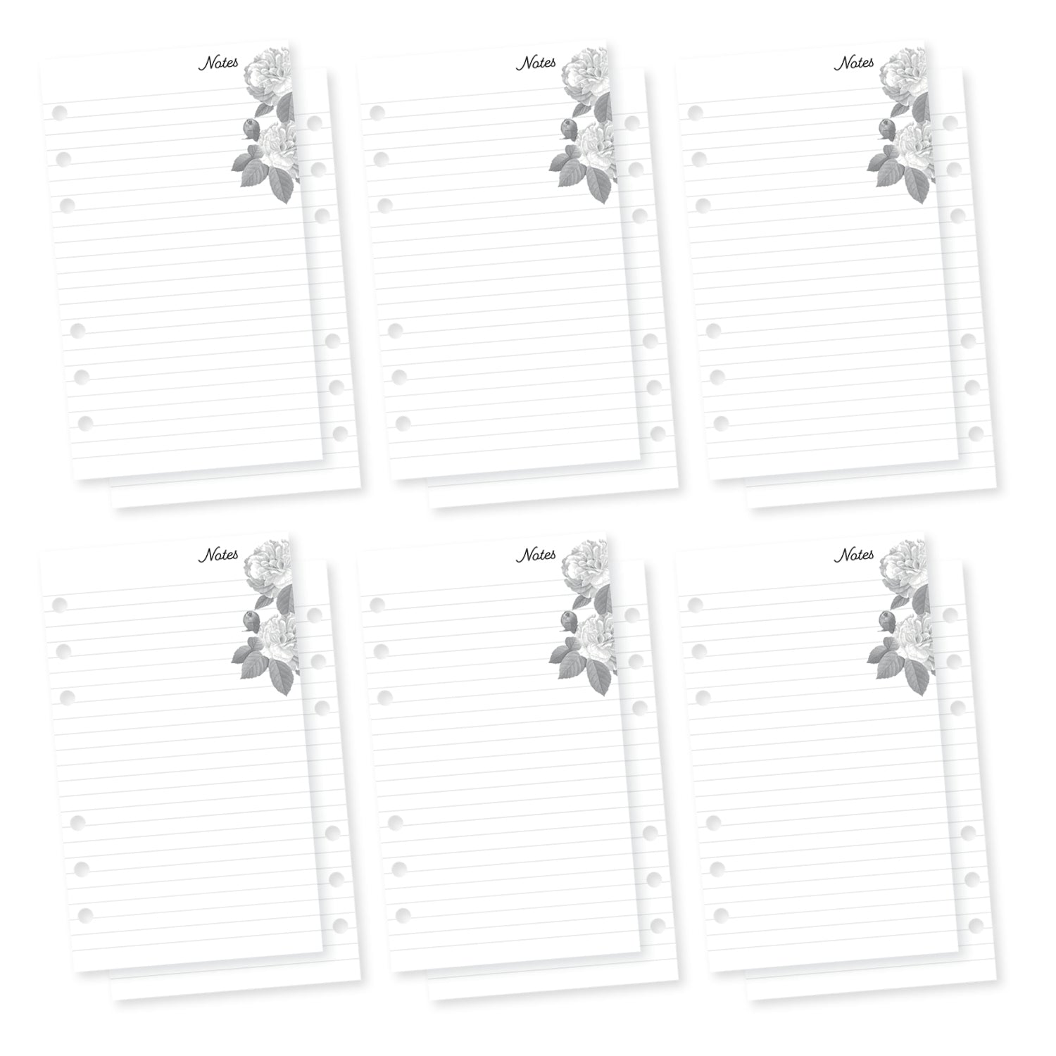 Carpe Diem Beautiful Double-Sided Personal Planner Inserts-Monthly,  Undated, 1 - Kroger