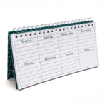 Glee Weekly Undated Desk Planner