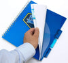 Pukka Pads Blue Letter Size 5-subject Notebook- 3 Pack