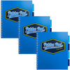 Pukka Pads Blue Letter Size 5-subject Notebook- 3 Pack