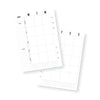 A5 Planner Fitness Inserts