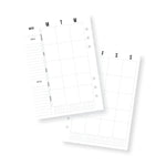 A5 Planner Fitness Inserts