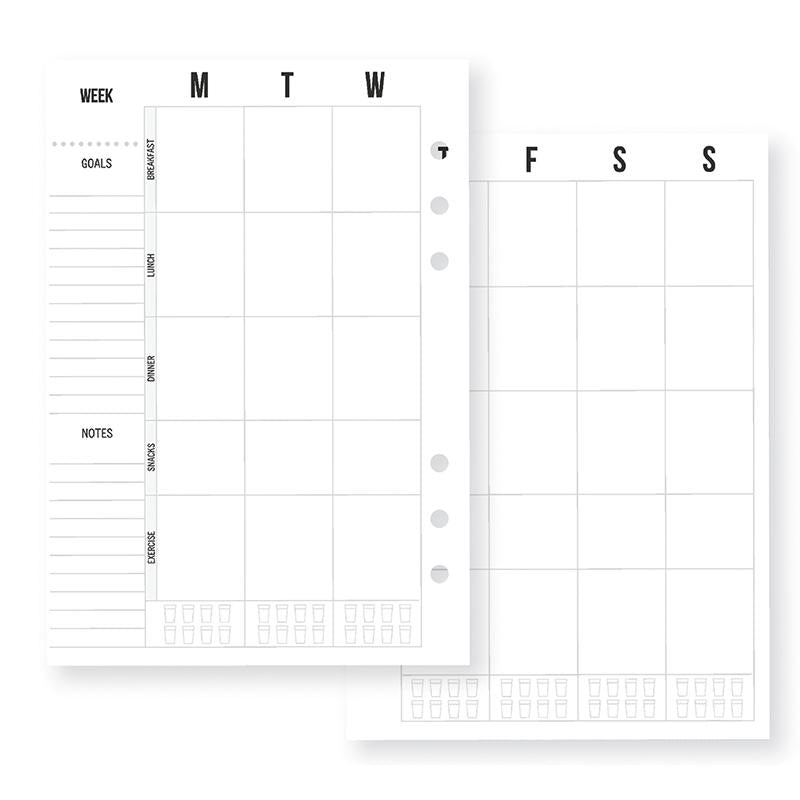 Undated Planner Insert Pages :: A5 - Effie's Paper