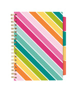 Color Wash 5-subject hardcover notebook - Pack of 3 assorted colours