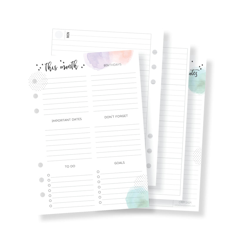 LIMITED EDITION Blush A5 Boxed Set Planner