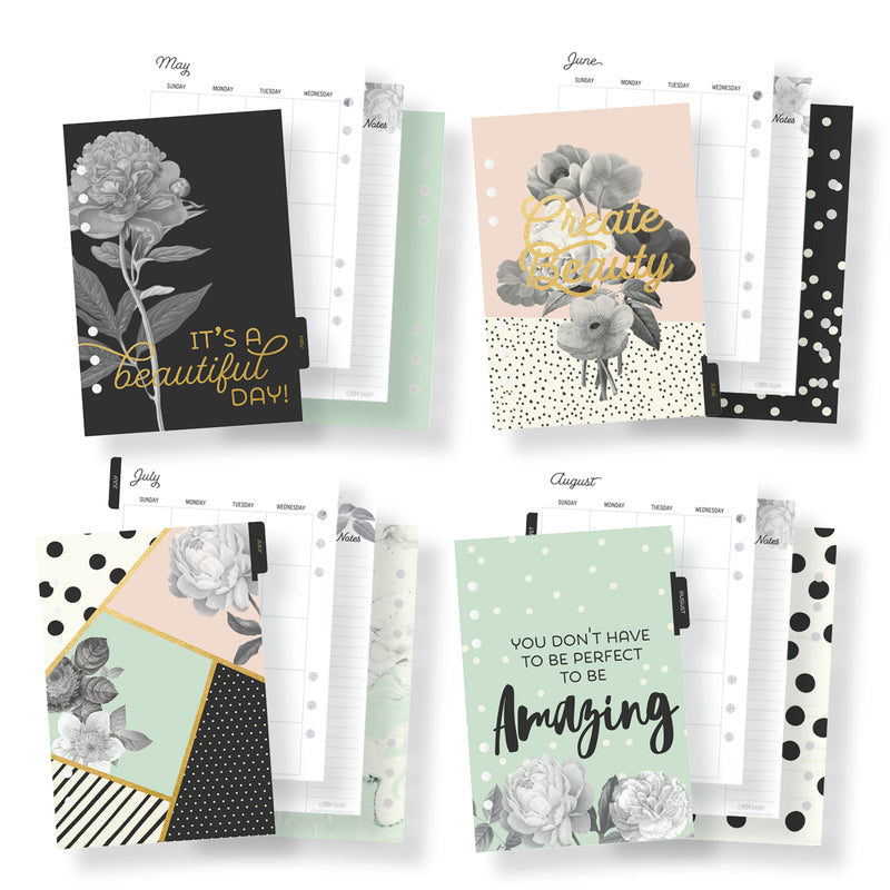 Carpe Diem Seasons Double-Sided A5 Planner Monthly & Undated