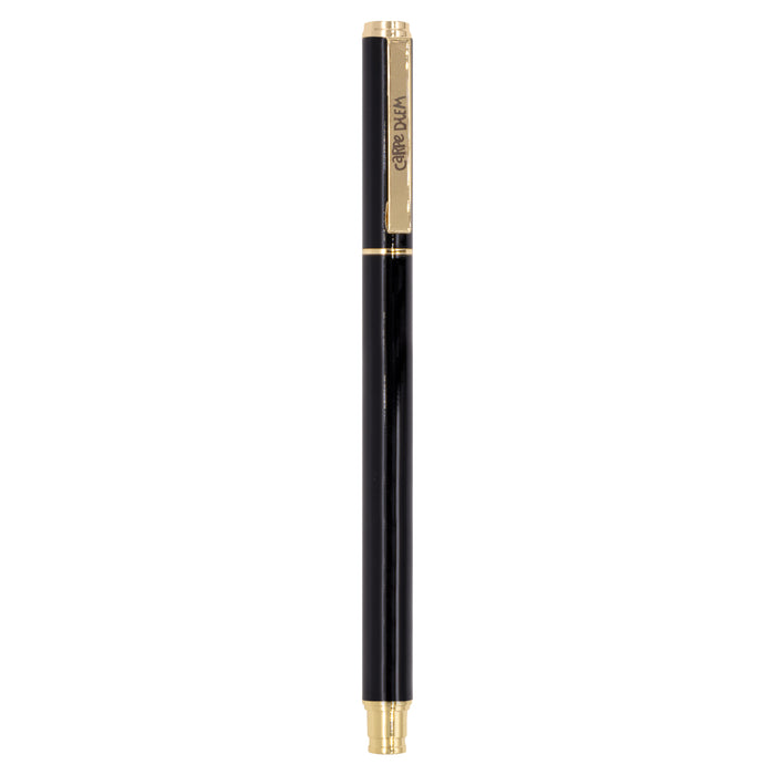 carpe diem Black Metal Gel Pen