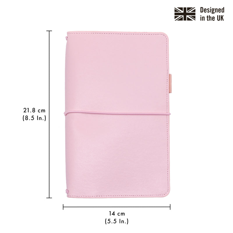 Carpe Diem ballerina pink notebook holder