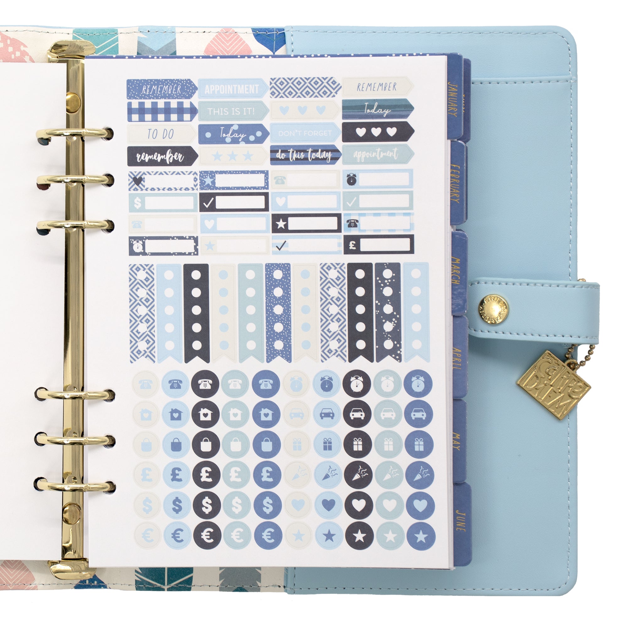  A5 Size Planner Weekly Lesson Inserts, Fits with Kate Spade A5,  LV GM, Carpe Diem, Color Crush, Filofax (Planner Sold Separately) :  Handmade Products