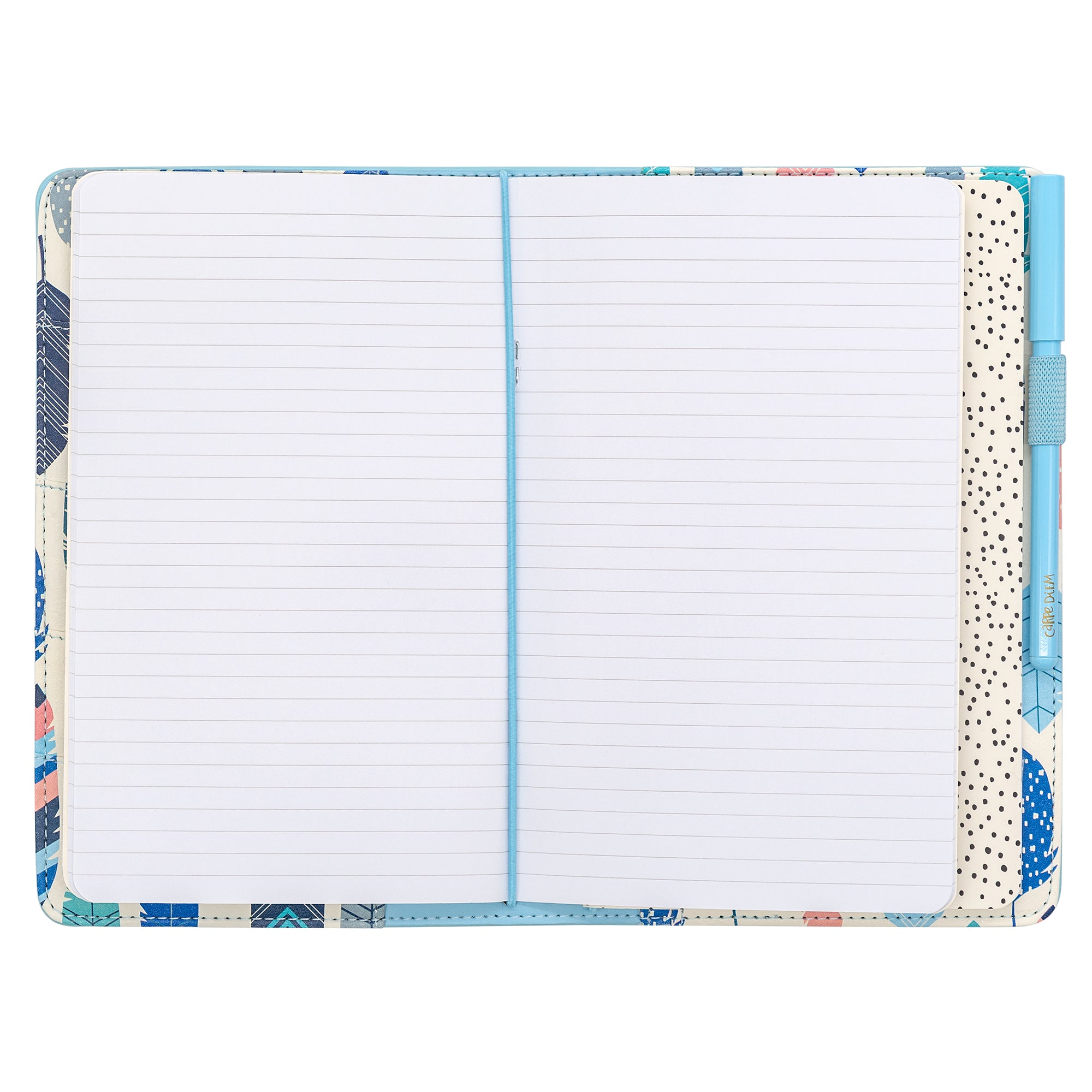 Sky Blue Traveler's Notebook with inserts - Carpe Diem Planners