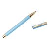 Sky blue metal gel pen
