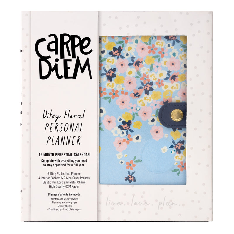 Carpe Diem A5 Planner-Ditsy Floral, 1 - Harris Teeter