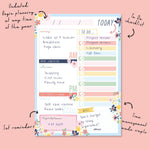 Ditsy Floral Daily Planner Pad