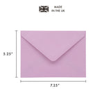 Pastel Coloured Assorted A7 Envelopes - Pack of 25