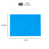 Bright Colored Assorted A2 Envelopes - Pack of 25