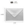 Silver A2 Envelopes - Pack of 25