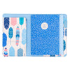 Sky Blue A6 Notebook and Passport Holder