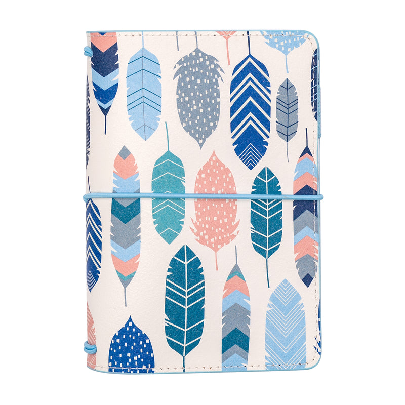 Feathers A6 Notebook and Passport Holder