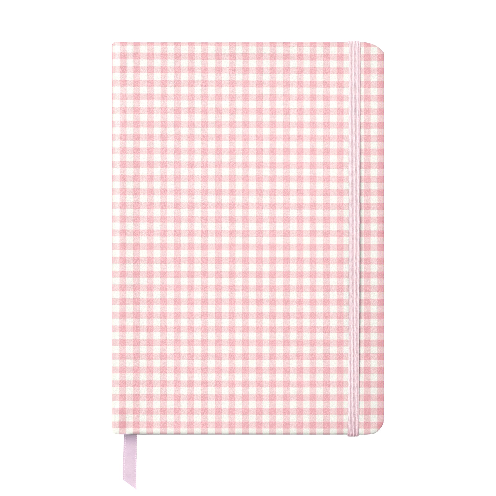Ballerina Pink Check Soft Cover Journal - Carpe Diem Planners