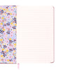 Inner of Carpe Diem pink check soft cover journal 